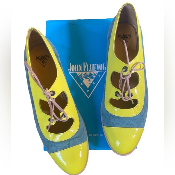 John Fluevog Shoes - Fluevog Jacquie Laceup Basement Flat